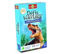 Bioviva Défis Nature-Dinosauri 2-Gioco di società giocoso per Bambini dai 7 Anni-da 2 a 6 Giocatori, Multicolore, 400305