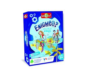 Bioviva Enigmes-Città e Paesi 283595 Multicolore, 12x3.5x15,5