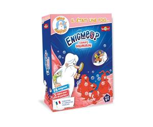 Bioviva Enigmi-C'era Una Volta. Il Corpo Umano-Indovina la Risposta Il più Rapidamente Possibile con Gli indizi-Gioco di carte-2-6 Giocatori-7 Anni-Made in France-280327, Multicolore, 280327
