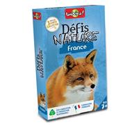Bioviva - Sfide Nature - Francia - Scommetti sui punti salienti di questi animali per vincere la battaglia - Gioco di carte - 2-6 giocatori - 7 anni - Made in France - 282529