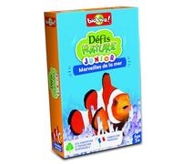 Bioviva- sfide Nature Junior Merveilles de la Mer Animali Gioco di Carte dai 5 Anni, Colore No, 280242