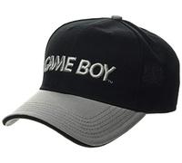 Bioworld BA067775NTN, Berretto da Baseball con Logo Ricamato per Nintendo Gameboy, Nero (Grigio Grigio), Taglia Unica
