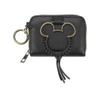 Bioworld Disney Mickey Mouse Metal Mickey & Tassel Nero 11,4 cm Portafoglio