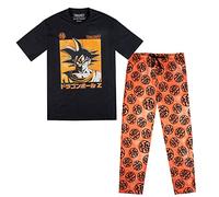 Bioworld Dragon Ball Z Goku Kanji Sleep Loungewear Pigiama Set, multicolore, XXL