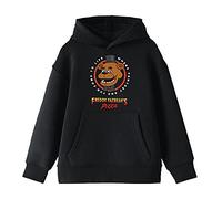 Bioworld Felpa con cappuccio nera per ragazzi Five Nights at Freddys Horror Game, nero, X-Large