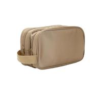 Bioworld Kit cosmetico da toilette, Doppio scomparto beige, OSFA