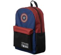 Bioworld - Marvel - Zaino Color Block Di Captain America Con Tasca Per Laptop