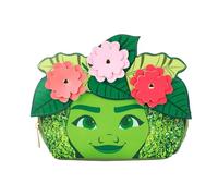 Bioworld Moana Te Fiti - Valigetta per cosmetici, 15,2 cm, colore: Verde, Moana Te Fiti Verde, OSFA