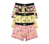 Bioworld SpongeBob SquarePants - Boxer da uomo, confezione da 3, Multicolore, Small