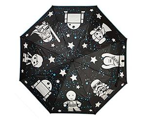 Bioworld Star Wars Rain Reactive Color Changing Umbrella Characters Ombrelli