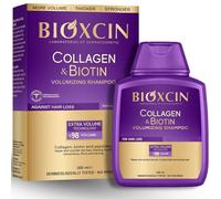 Bioxcin Collagen & Biotin Volume Shampoo 300 ml - per capelli più spessi, più forti e più voluminosi - contro la caduta dei capelli - tutti i tipi di capelli