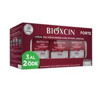 Bioxcin Forte Shampoo contro la forte caduta dei capelli, Confezione da tre