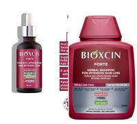 Bioxcin Forte siero + shampoo contro la caduta intensa dei capelli rafforza l...