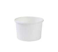 BIOZOYG Bicchieri di Cartone per Alimenti Bicchieri Monouso bianchi I Bicchieri compostabili con Rivestimento interno realizzato con vernice a base d'acqua I 25 Bicchieri di Carta 200ml