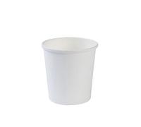 BIOZOYG Bicchieri di Cartone per Alimenti Bicchieri Monouso bianchi I Bicchieri compostabili con Rivestimento interno realizzato con barriera interna a base d'acqua I 500 Bicchieri di Carta 400ml