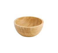 BIOZOYG Ciotola di bambù tonda Ø 16cm piatti caldi e freddi I ciotola zuppa I stoviglie sostenibili ciotola per pasta I Buddha Bowl ciotola I piatto per feste eco I grande ciotola per cereali 550 ml