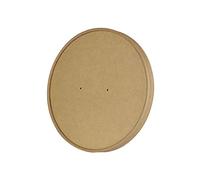 BIOZOYG Coperchio Monouso Biologico per Tazze Alimentari da Ø 185mm I Coperchi Usa e Getta compostabili I 300 Coperchi di Cartone biodegradabili marroni