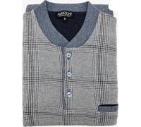 BIP BIP Pigiama da Uomo 5636 Serafino Caldo Cotone CONQUISTA (60 IT Uomo, Avio)