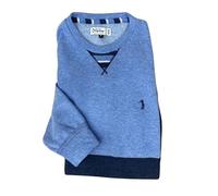 Bip Bip Pigiama per Uomo Maniche Lunghe e Pantaloni Lunghi Modello Girocollo in Caldo Cotone Peso Medio Pesante Art. 6823 (L, Artic)