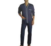 BIP BIP Pigiama Uomo Cotone Art 1184 Colore E Misura A Scelta Summer Blu 4