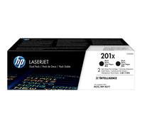 HP Confezione da 2 cartucce toner nero originale ad alta capacità LaserJet 201X