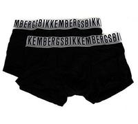 BIPACK BOXER UOMO BIKKEMBERGS INTIMO 2 PEZZI MISURA L NERO