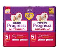 Pampers progressi mutandino junior x17+17