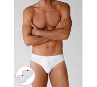 Bipack slip in cotone elasticizzato, bianco Bianco 3/S
