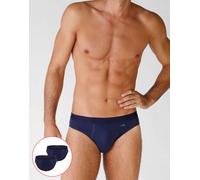 Bipack slip in cotone elasticizzato, blu Blu 3/S