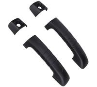 BIPANO 4 pezzi di ricambio per rivestimento della maniglia porta esterna nera per auto, per Fj, per Land Cruiser dal 2007 al 2022 rivestimento della copertura della maniglia della portiera dell'auto
