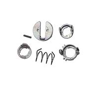 BIPANO Kit di riparazione cilindro serratura porta, for, SERIE 1 E81 E82 E87 E88 anteriore destra sinistra 2004-2013 Cilindro della serratura della porta