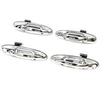 BIPANO Maniglia per porta esterna auto 4 pezzi, per Toyota, per Land, per Cruiser Lc100 4500 4700 1998-2007, per Lexus Lx470 rivestimento della copertura della maniglia della portiera dell'auto