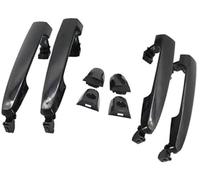 BIPANO Maniglia per porta esterna auto, per Toyota, per Corolla, per Prius, per Yaris, per Highlander 2001-2011 4 pezzi rivestimento della copertura della maniglia della portiera dell'auto