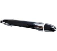 BIPANO Maniglia per portiera esterna per auto, per Chery, per Eastar 2.0 2.4 copertura cromata rivestimento della copertura della maniglia della portiera dell'auto(BLACK Handle Cover No Hole)