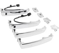 BIPANO Set di maniglie per porta esterna per auto ricambio in ABS argento da 4 pezzi, per Rogue, per Murano Fx35 Fx45 80640-Ca012 rivestimento della copertura della maniglia della portiera dell'auto