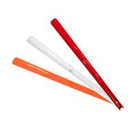 biped set da 3 calzascarpe lunghi 65 cm in plastica - calzascarpe extra lungo con gancio - resistente e stabile - produzione tedesca z1557(candy)