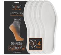 biped solette riscaldanti per scarpe - Set da 4 paia di scaldapiedi per uomo e donna - Solette termiche naturali monouso fino a 8 ore di calore - Attivazione all’aria z2940(S = 35-38)