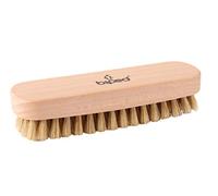 biped Spazzola per scarpe in legno di faggio con setole naturali - per la pulizia o per la lucidatura z2345 (chiaro)