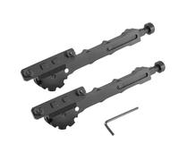 Bipiede In Metallo Con Supporto A Due Gambe Da 1 Paio Con Altezza Regolabile Ampia Compatibilità Supporto Leggero