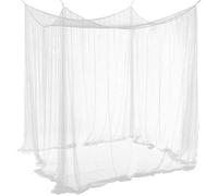 Bipily Zanzariera per Letto, Zanzariera a Quattro Porte/Baldacchino del Letto,può Lavabile,Universale per Letto di Tutte Le Dimensioni(Zanzariera Quadrata)-Bianca