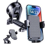 BIPOPIBO Porta Cellulare Auto, [Super potenza di aspirazione], Supporto Telefono Auto Universale Ventosa per Cruscotto e Parabrezza, Portacellulare Per per Smartphone 4-7 in