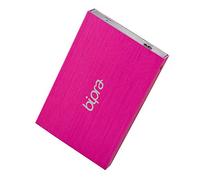 'Bipra - Hard disk USB 3.0 2.5 inch, FAT32, Disco in B: Pink rosa rosa - rosa 500 go