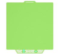 BIQU CryoGrip Pro Glacier-Green Panda Build Plate, Double Sided Spring Steel Sheet for Bambu-Lab P1S P2S P1P X2D X1C X1E A1 3D Printers, Upgrade Build Plate, Firm Adhesion, 257x257mm