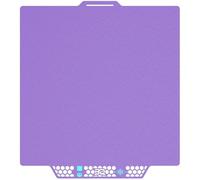 BIQU CryoGrip Pro Glacier-Purple Panda Build Plate, Double Sided Spring Steel Sheet for Bambu-Lab P1S P2S P1P X2D X1C X1E A1 3D Printers, Upgrade Build Plate, Firm Adhesion, 257x257mm