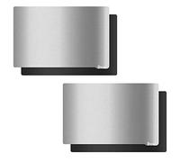 BIQU Pack of 2 3D Printer Platform, Flexible Steel Building Plate 202 x 128 mm Steel Building Plate with Magnetic Sticker for Saturn Resin 3D Printer…