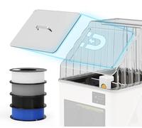 BIQU PopCap Coperchio Trasparente per Snapmaker U1 con 4kg di filamento PLA