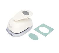 Bira Craft - Perforatrice ovale per uova di Pasqua, 3,8 cm, con leva, per lavori su carta, scrapbooking, biglietti artistici