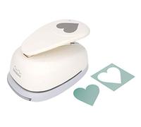 Bira - Perforatrice extra large con 7 leve, a forma di cuore, 8,9 cm, per San Valentino, per lavori di carta, scrapbooking, biglietti artistici