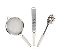 Birambeau Kit Pasta Chef Italiano Utensili da Cucina in Fibra di Riso, Acciaio Inossidabile