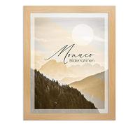 BIRAPA Cornice per foto Monaco 20x40cm Cornice per immagini Cornice per poster Cornice in legno Faggio -Ottica